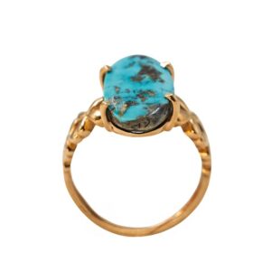 Ring with Authentic Turquoise