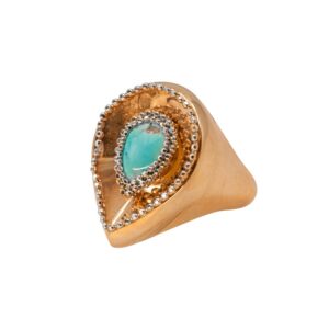 Ring with Authentic Turquoise 2