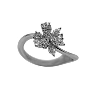 Diamond Ring with Italian Setting