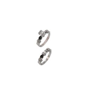 Diamond Ring and Band Set – Baguette Cut Design