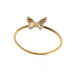 Diamond Butterfly Bracelet – Italian Design