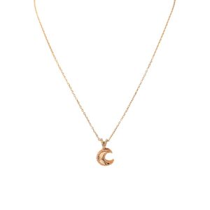 Moon-Shaped Diamond Half Set – Italian Design