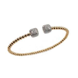 Beaded Diamond Bracelet – Italian Design