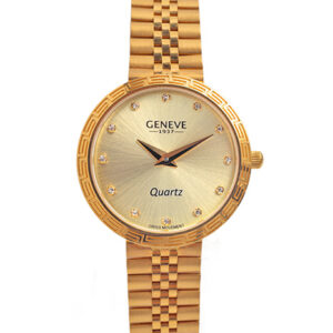 Geneve Luxury Gold Watch