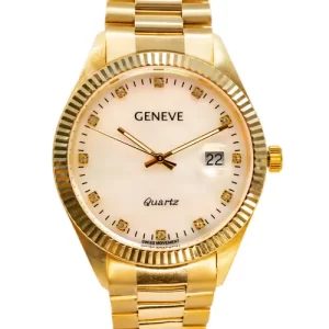 Men's Gold Watch - Geneve